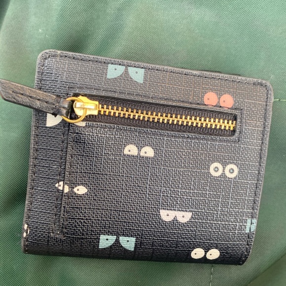 Fossil Handbags - FOSSIL SAFFIANO LEATHER NAVY BLUE MINI RARE RFID SLIM CARD Wallet